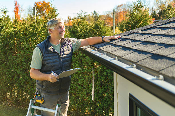 Professional Flat Roof Repair technician working in Sorrento, FL